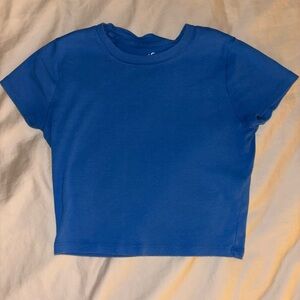 Hollister Women’s Blue Baby Tee